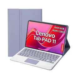 LENOVO - Tablet Pad 11 2025 6GB+128GB WiFi y Teclado & Estuche-Morado