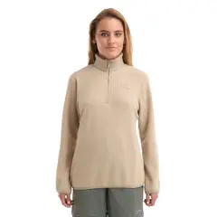 PANAMA JACK - Polerón Mujer Micropolar Liviano Beige