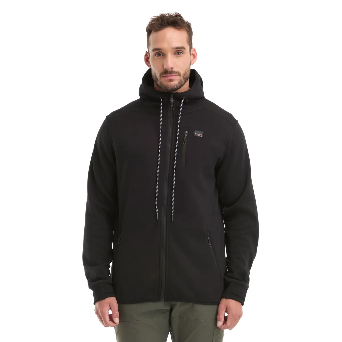PANAMA JACK - Polerón Hombre Bonded Polar Deportivo Negro Panama Jack