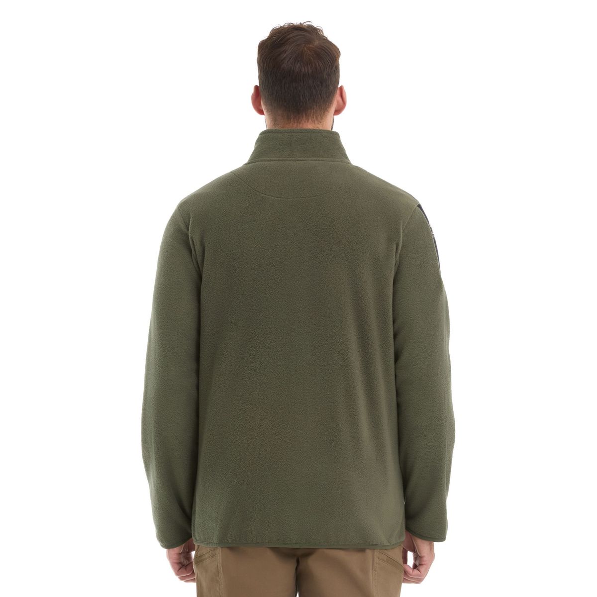 PANAMA JACK - Polerón Hombre Polar Fleece Full Zipper  Verde Panama Jack
