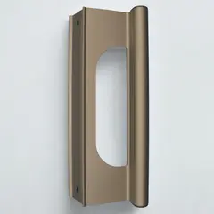 GENERICO - Tirador Aluminio 656 Curvo - Puertas y Ventanas