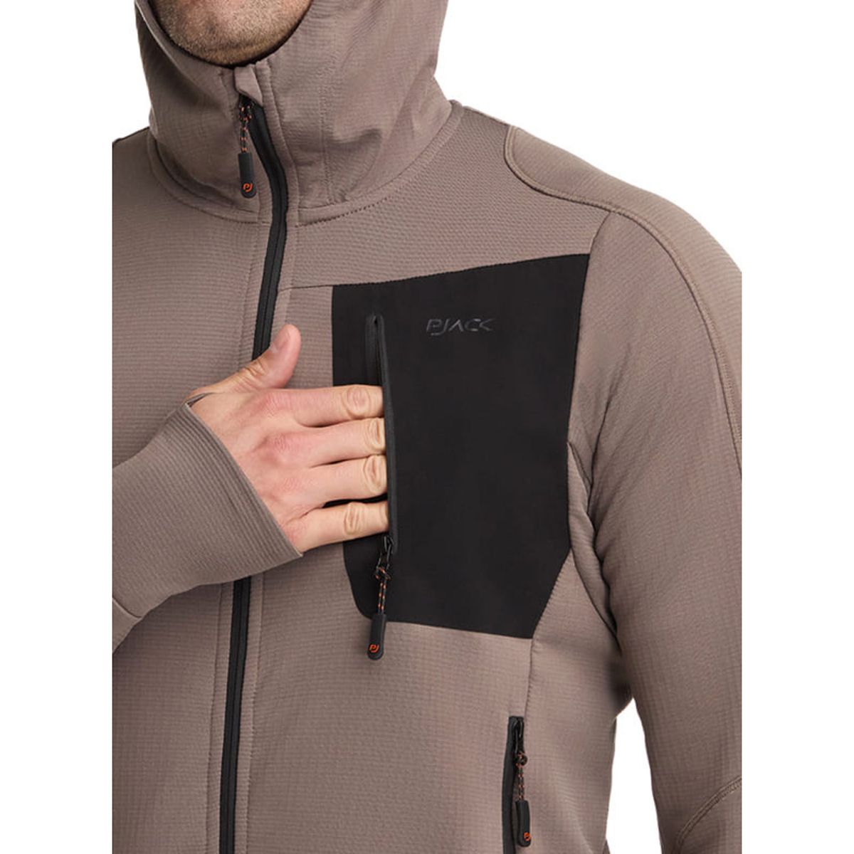 PJACK - Polerón Hombre Deportivo Marrón claro Pjack