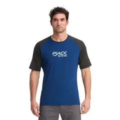 PJACK - Polera Hombre Deportivo Azul
