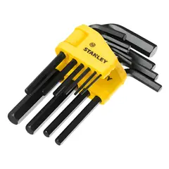 STANLEY - Set De 10 Llaves Allen Hexagonales 69-253