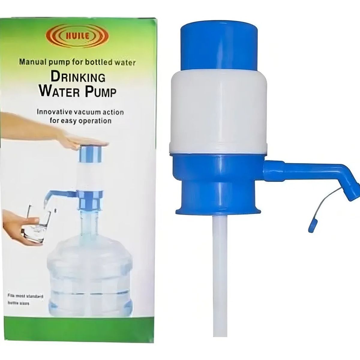 GENERICO - Dispensador Manual De Agua 10, 20 Litros Bomba Para Botellon Azul