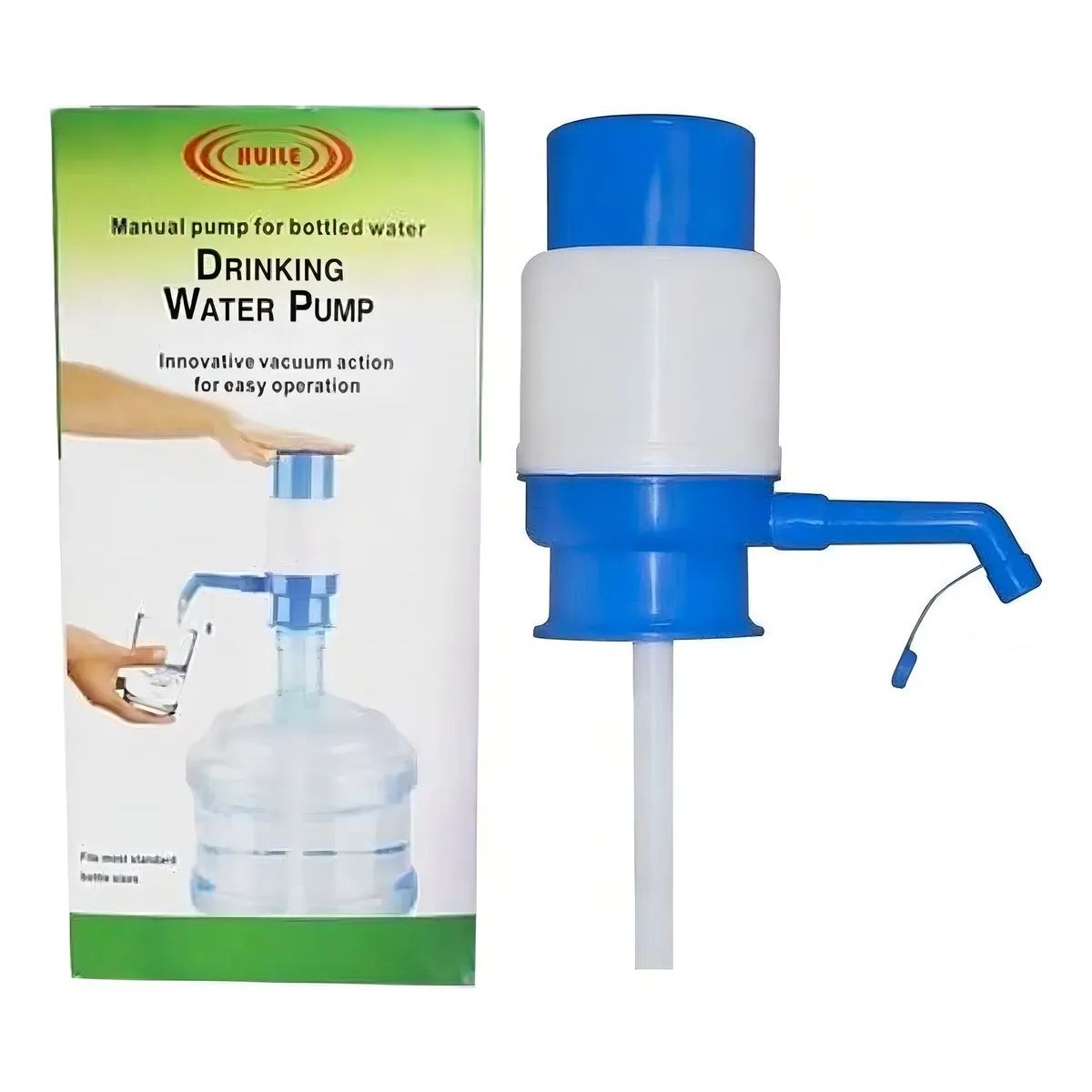 GENERICO - Dispensador Manual De Agua 10, 20 Litros Bomba Para Botellon Azul