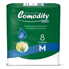 GENERICO - Pañales Adulto Comodity Basic - 1 Paquete - Mediano (m)