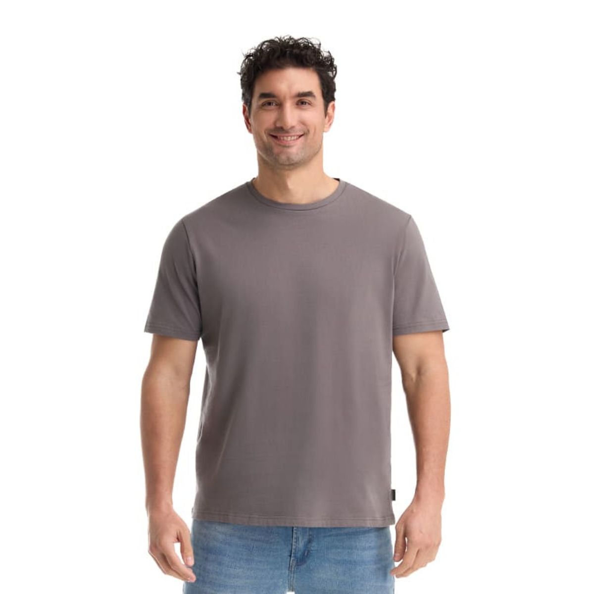 PANAMA JACK - Polera Hombre Casual Gris Panama Jack