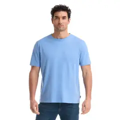 PANAMA JACK - Polera Hombre Casual Celeste