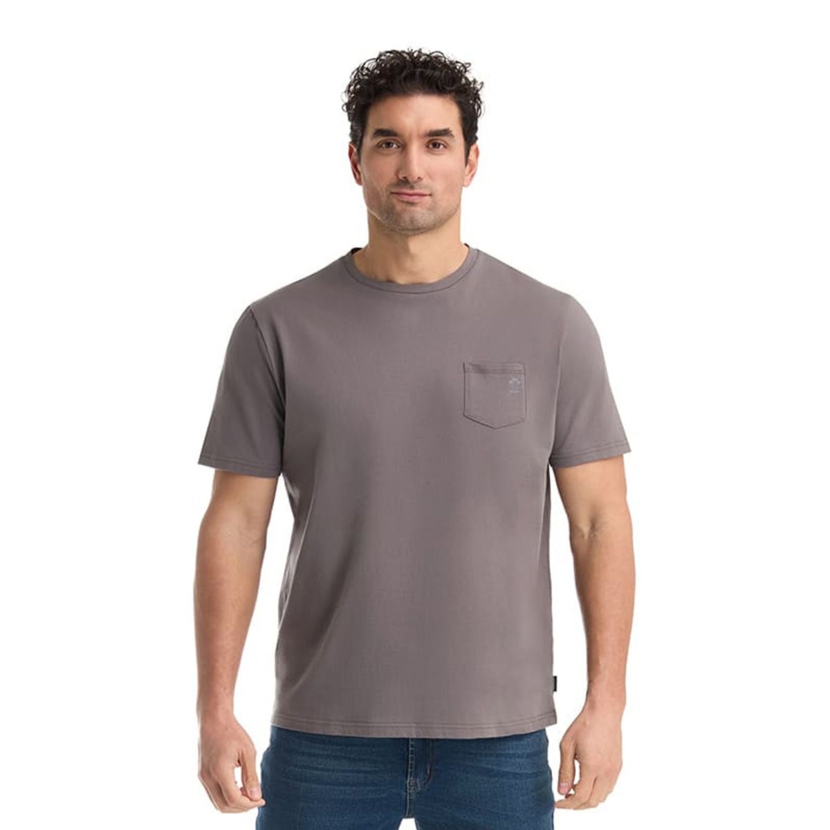 PANAMA JACK - Polera Hombre Casual Gris Panama Jack