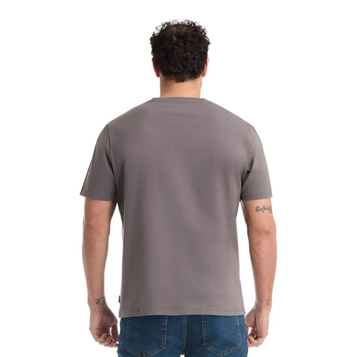 PANAMA JACK - Polera Hombre Casual Gris Panama Jack