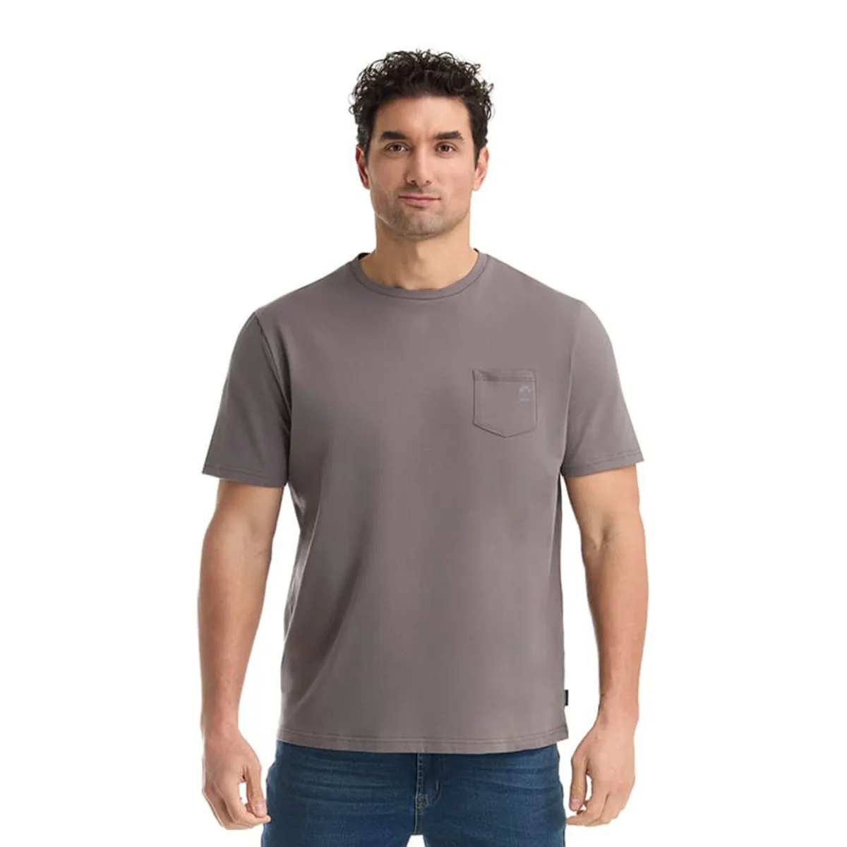 PANAMA JACK - Polera Hombre Casual Gris Panama Jack