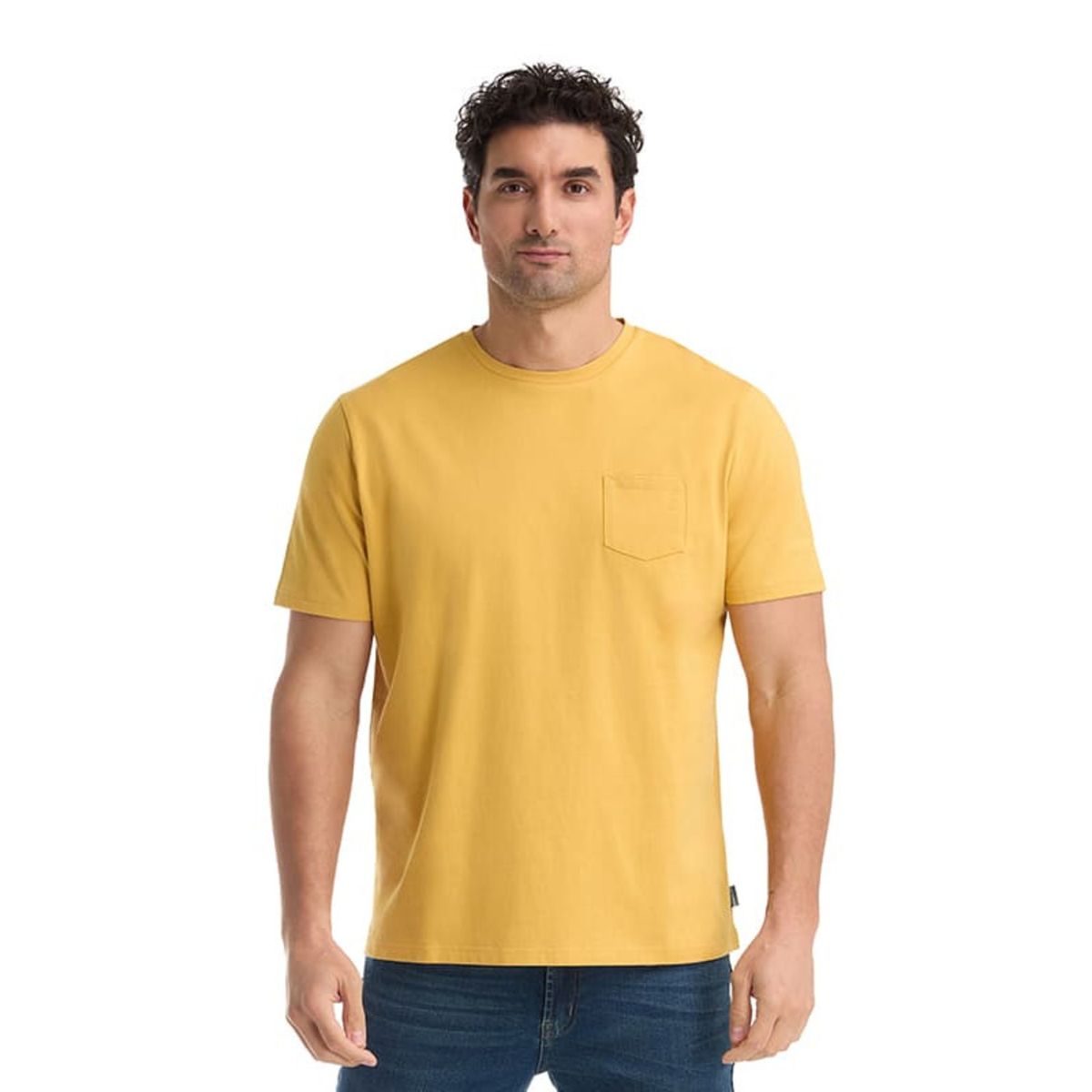 PANAMA JACK - Polera Hombre Casual Amarillo Panama Jack