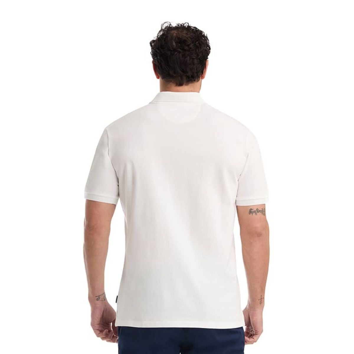 PANAMA JACK - Polera Hombre Casual Blanco Panama Jack