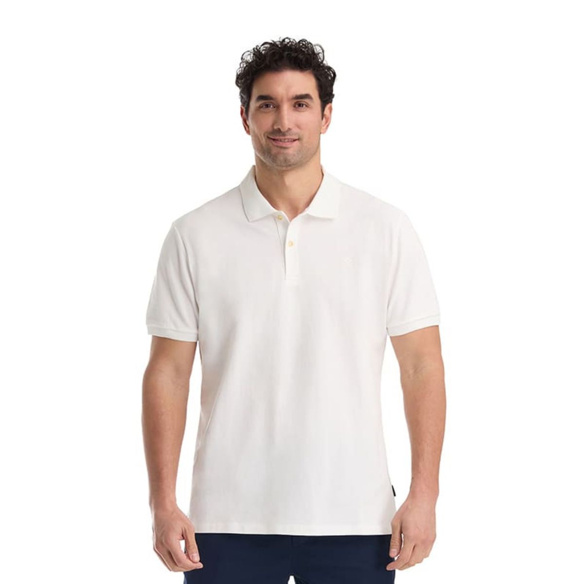 PANAMA JACK - Polera Hombre Casual Blanco Panama Jack