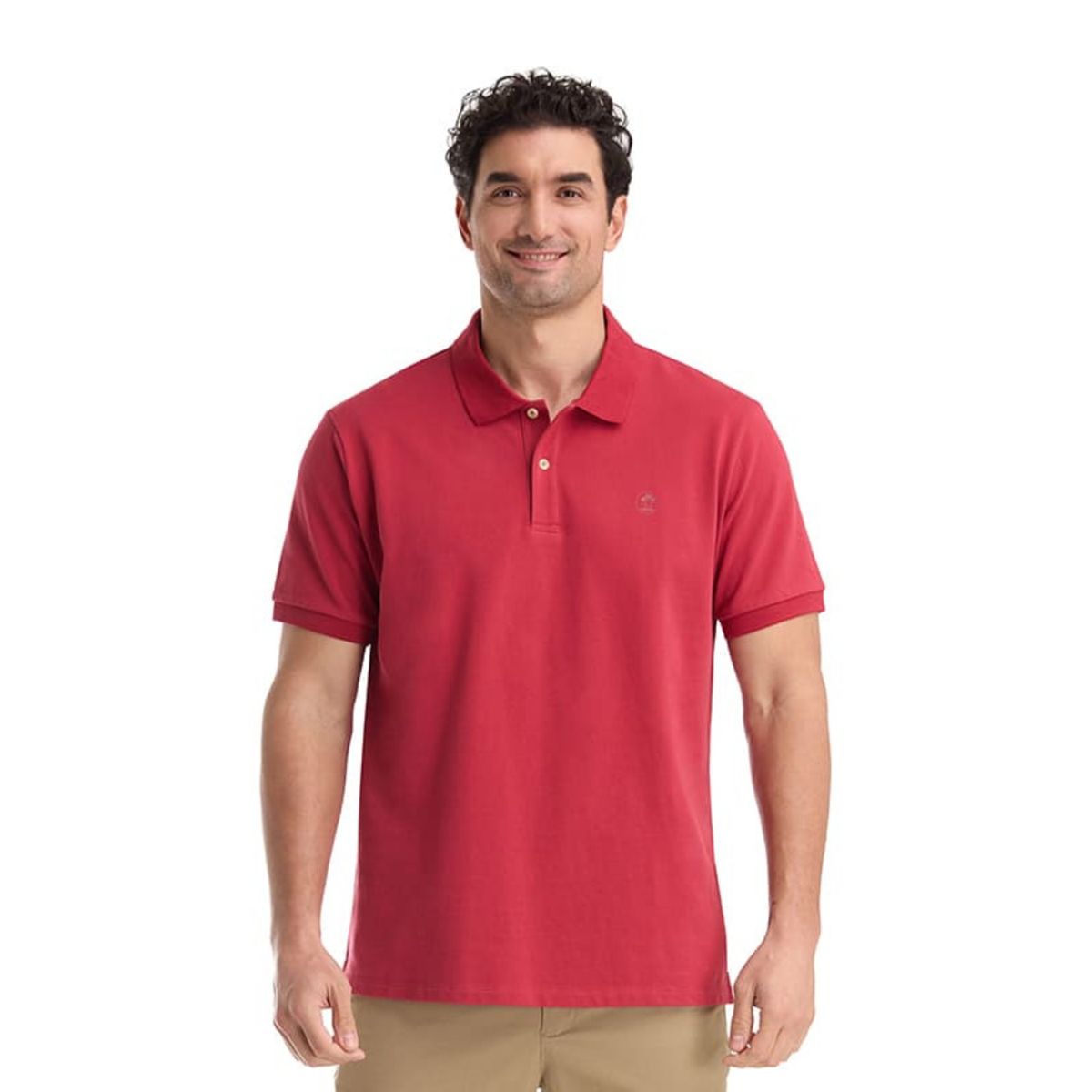 PANAMA JACK - Polera Hombre Casual Rojo Panama Jack