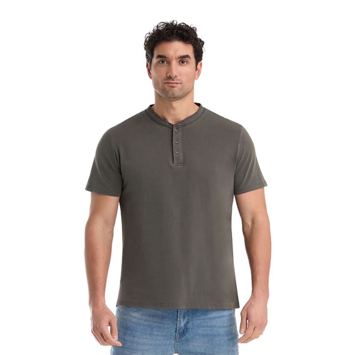 PANAMA JACK - Polera Hombre Casual Gris oscuro Panama Jack