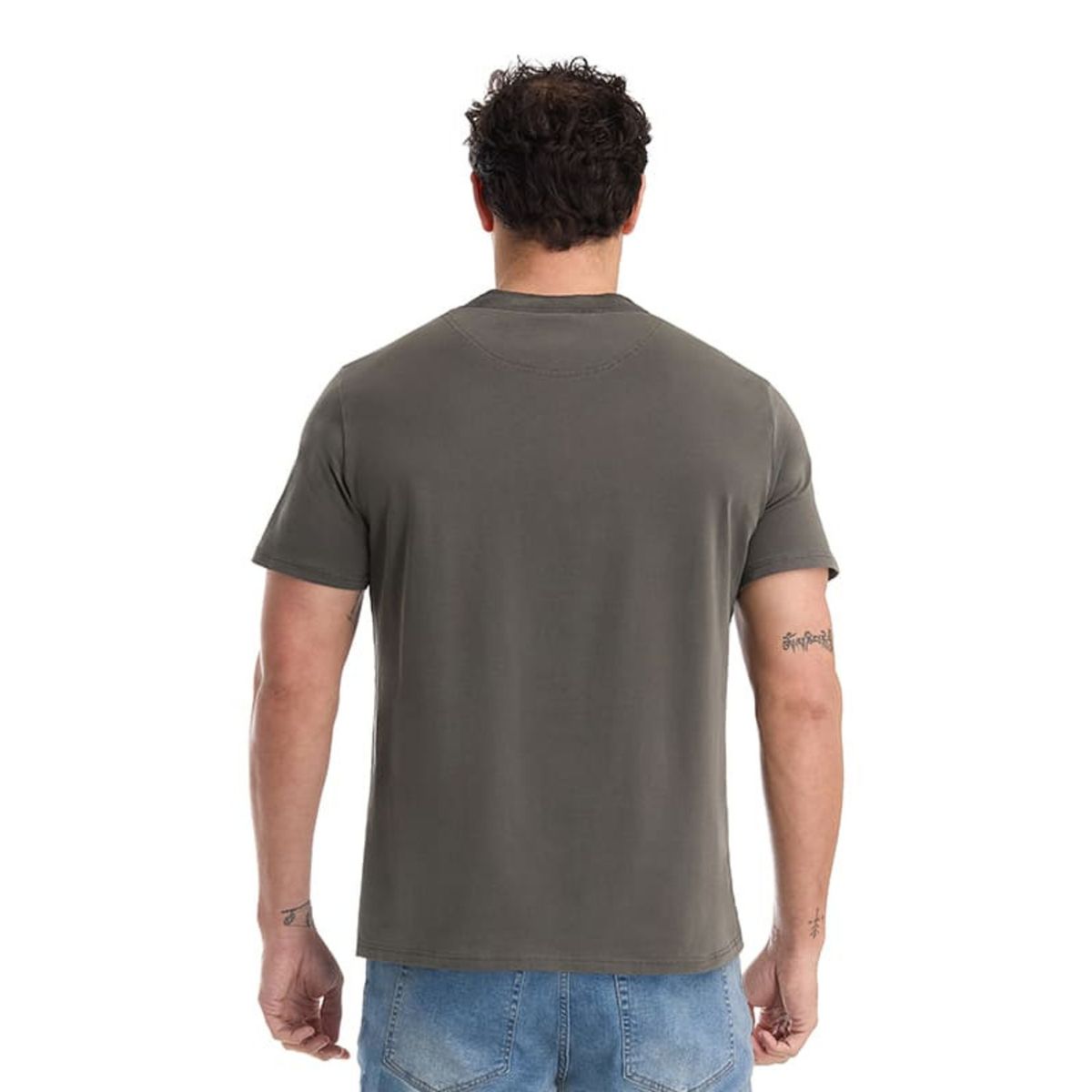 PANAMA JACK - Polera Hombre Casual Gris oscuro Panama Jack
