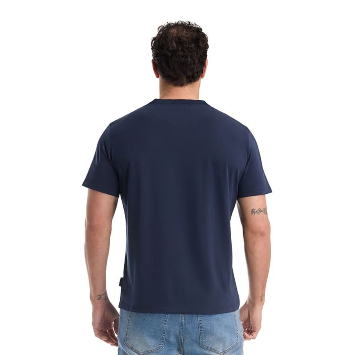 PANAMA JACK - Polera Hombre Casual Azul marino Panama Jack