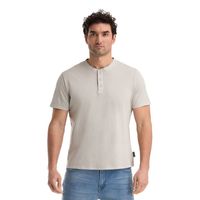 Polera Hombre Casual Gris