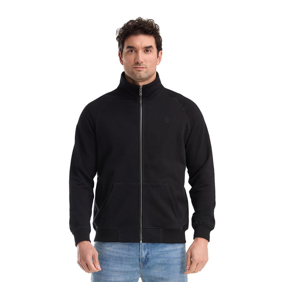 PANAMA JACK - Polerón Hombre Casual Negro Panama Jack