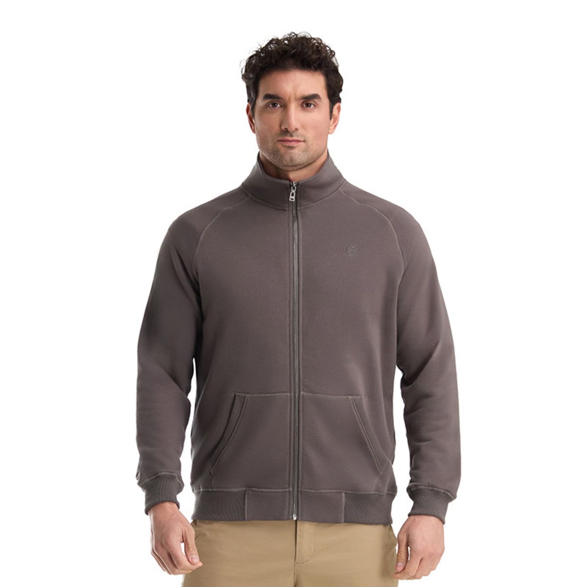 PANAMA JACK - Polerón Hombre Casual Gris Panama Jack
