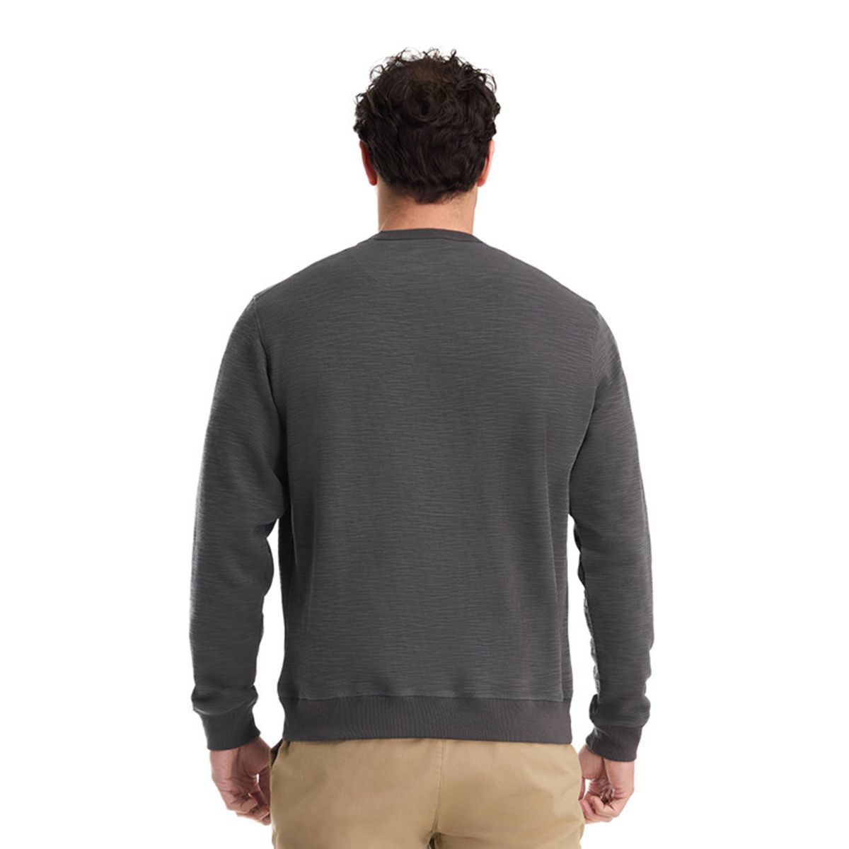 PANAMA JACK - Polerón Hombre Casual Gris Panama Jack