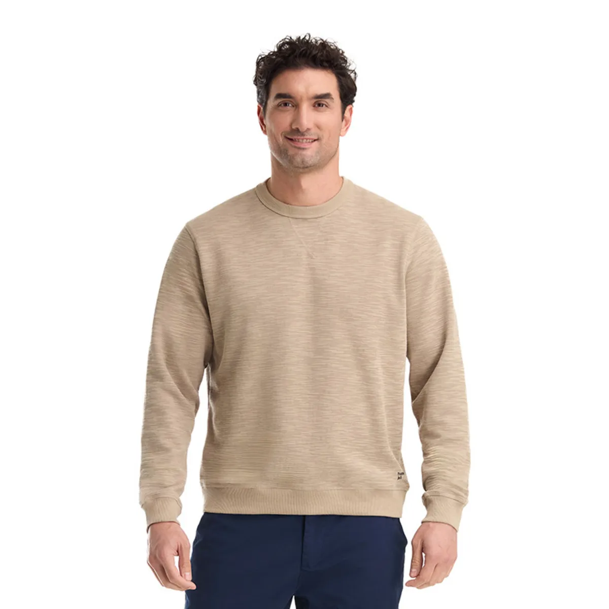PANAMA JACK - Polerón Hombre Casual Beige Panama Jack