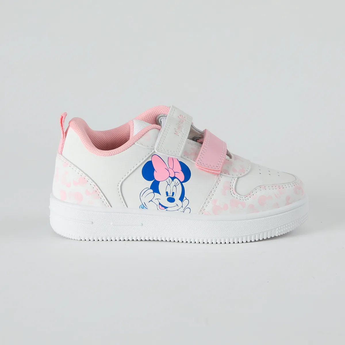 DISNEY - Zapatilla Niña Velcro Minnie Smile Blanco Disney