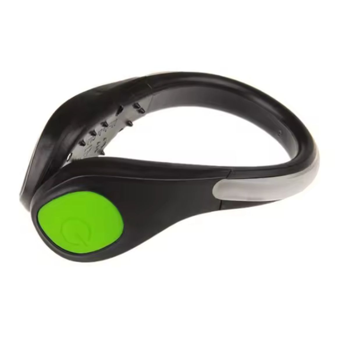 GENERICO - Luz LED- verde luminosa con clip para zapatos para exteriores para correr ciclismo bicicleta RGB