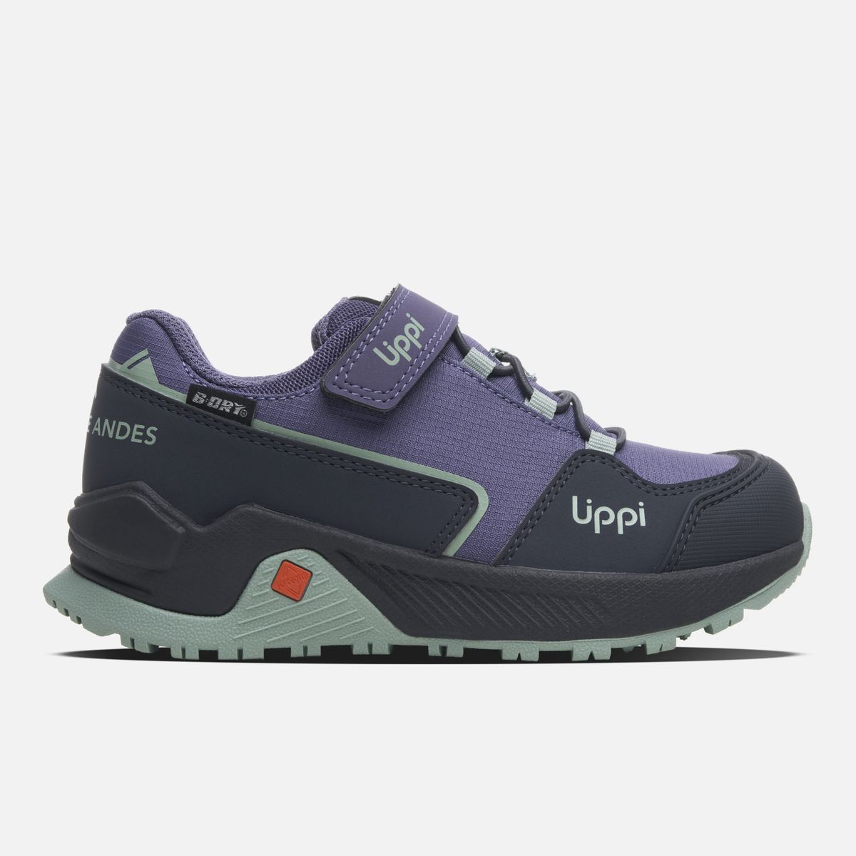 LIPPI - Zapatilla Niña Motion Low Kids B-dry Violeta Lippi