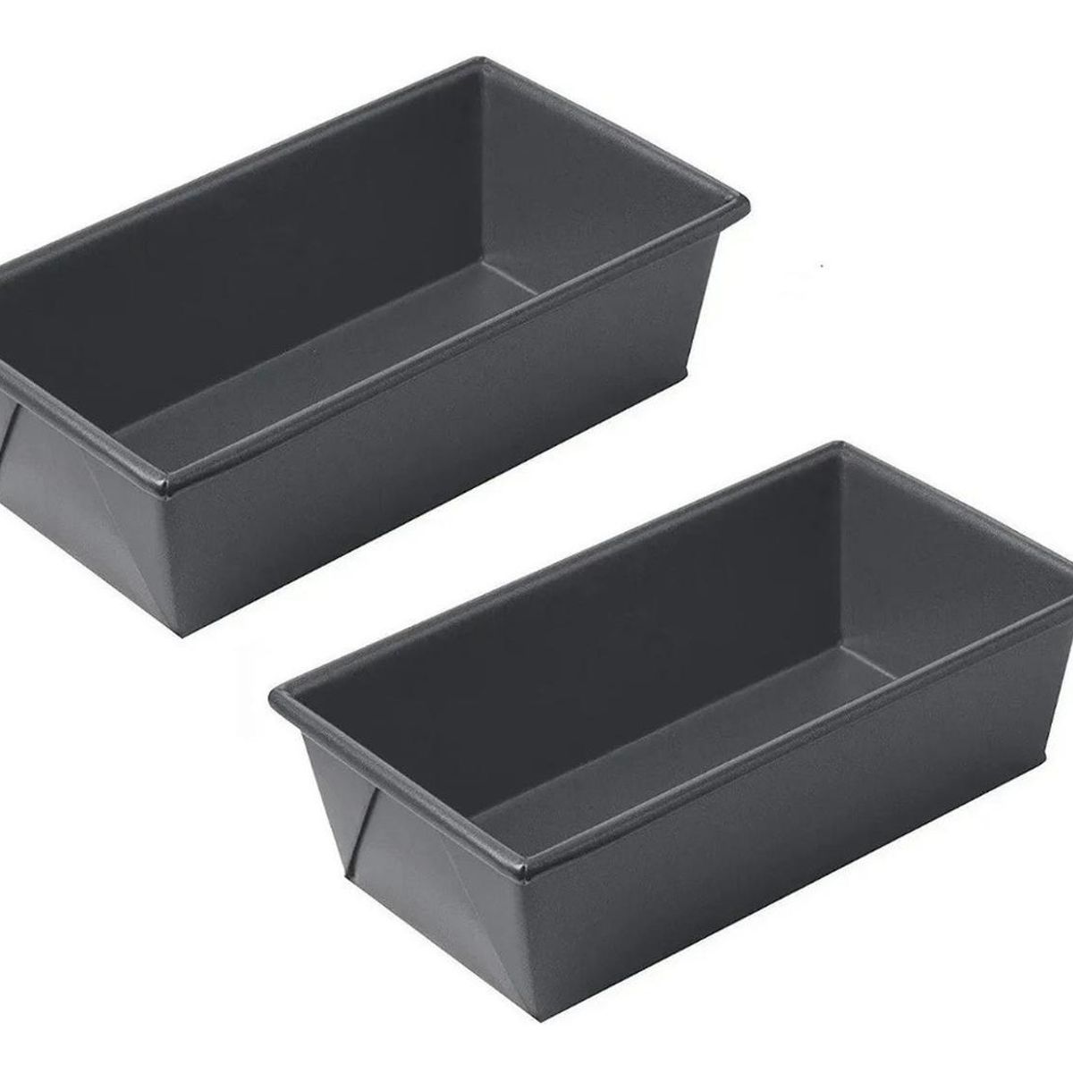 PASTELERIUSCL - X2 Molde Pan Molde Para Pan De Molde Rectangular Queque 25cm Moldes Para Pan Moldes Queque Teflon