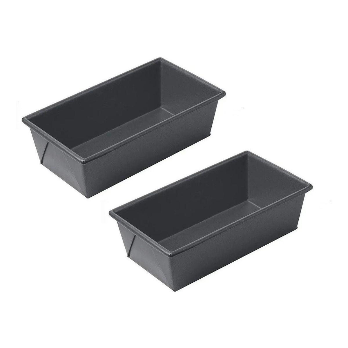 PASTELERIUSCL - X2 Molde Pan Molde Para Pan De Molde Rectangular Queque 25cm Moldes Para Pan Moldes Queque Teflon