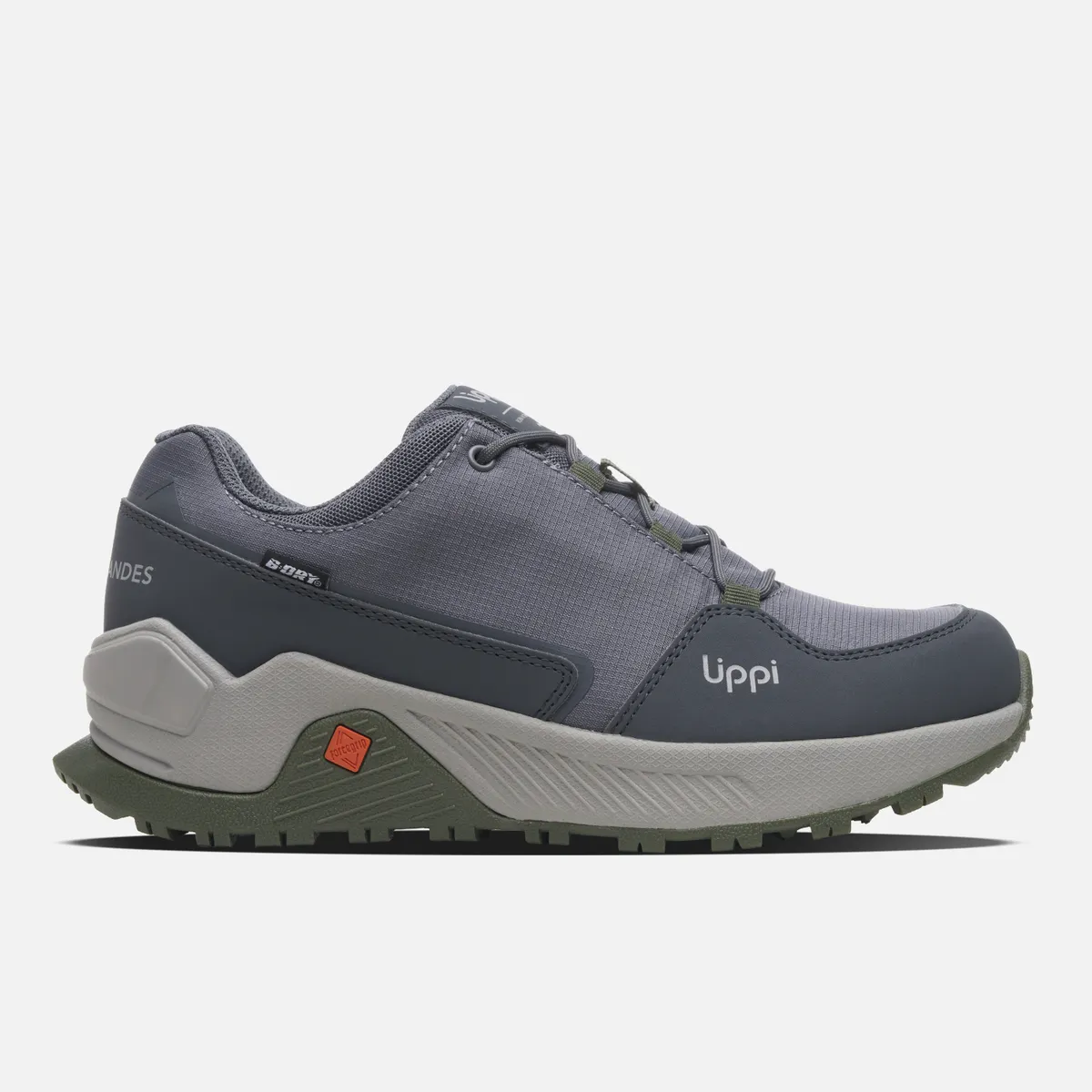 LIPPI - Zapatilla Teen Boy Motion Low Teen B-dry Gris Lippi