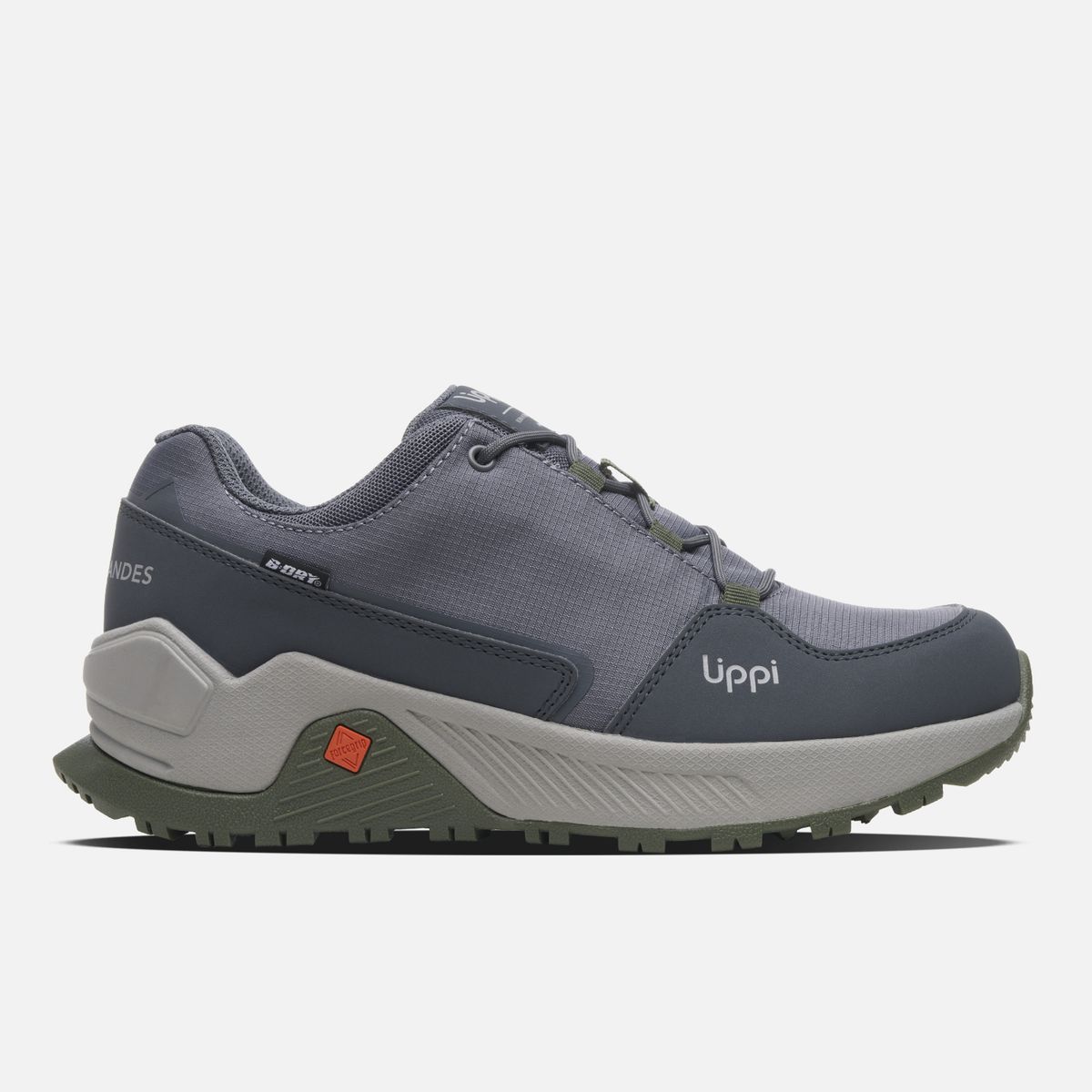 LIPPI - Zapatilla Teen Boy Motion Low Teen B-dry Gris Lippi