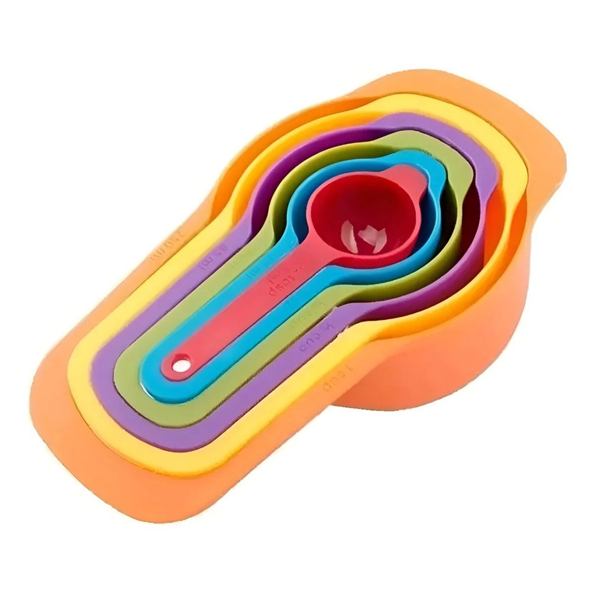 PASTELERIUSCL - Cucharas Tazas Medidoras Cucharas Medidoras Plastico Colores