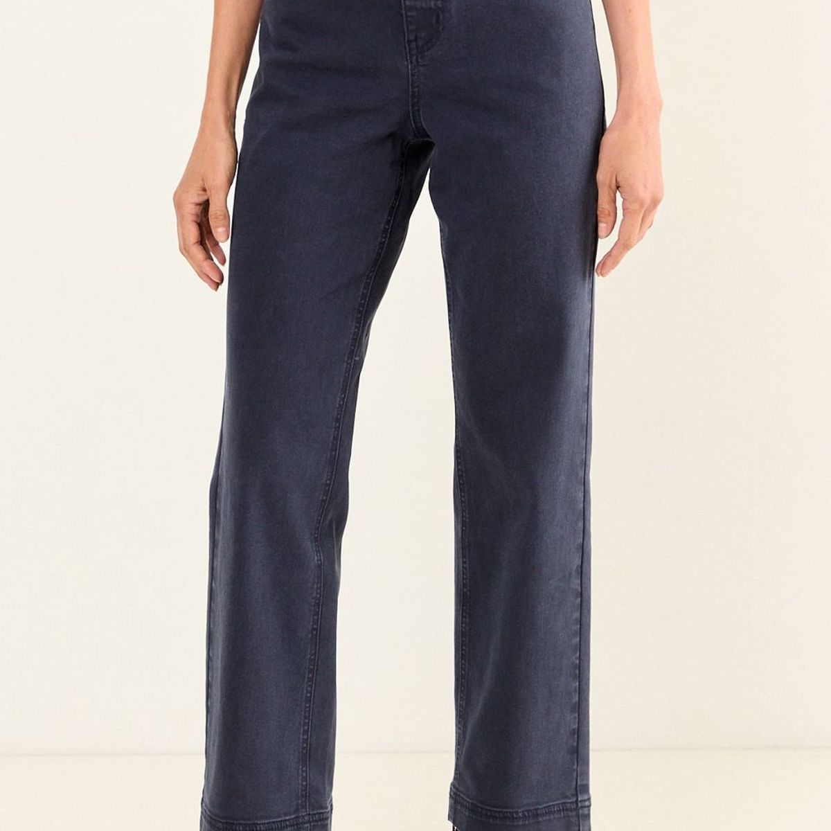 MA GRIFFE - Jeans Liso Mujer Azul Magriffe
