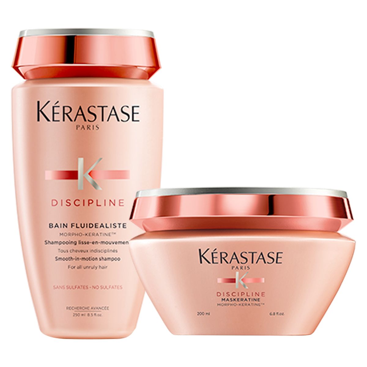 KERASTASE - Set Anti-Frizz Discipline Bain 250 ml + Masque 200 ml