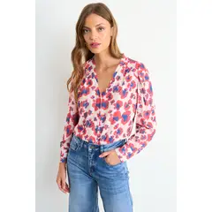 IO - Blusa Fantasia Mujer Crudo