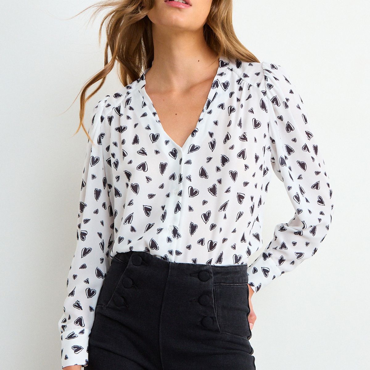 IO - Blusa Fantasia Mujer Crudo Io