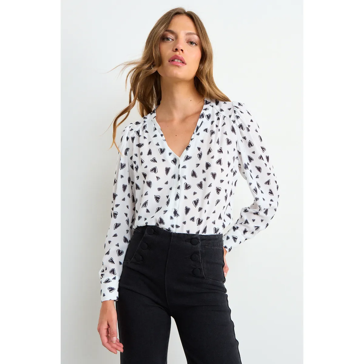 IO - Blusa Fantasia Mujer Crudo Io
