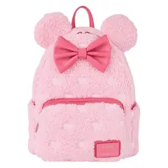 LOUNGEFLY - Mochila Mini Disney Minnie Mouse Sherpa
