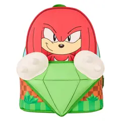 LOUNGEFLY - Mochila Mini Sonic The Hedgehog Knuckles
