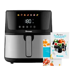 HOMEN - Freidora De Aire 8 Litros Touch Air Fryer + Recetario