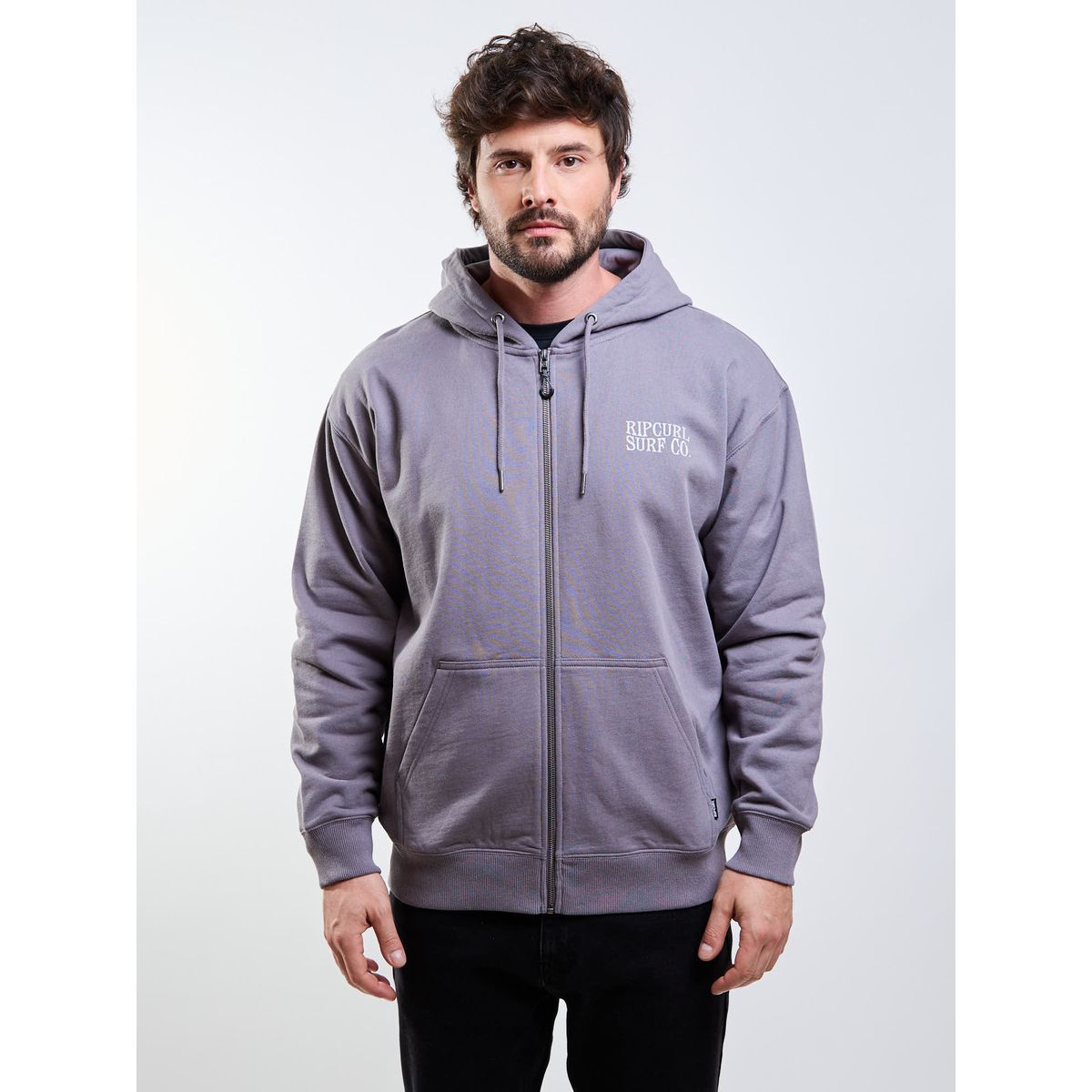RIP CURL - Poleron FZ Thunder Gris Hombre Rip Curl