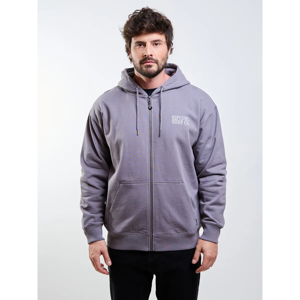 RIP CURL - Poleron FZ Thunder Gris Hombre Rip Curl