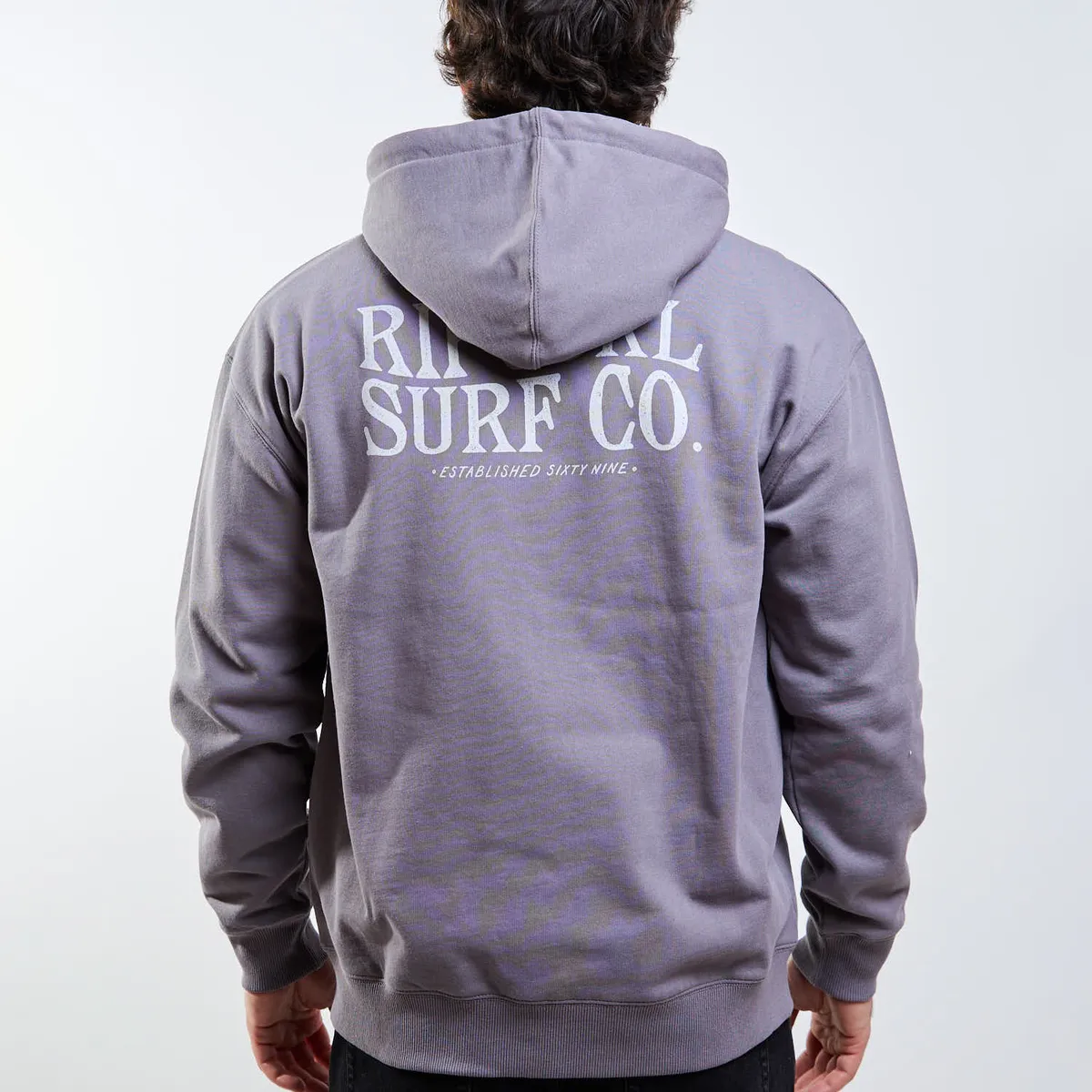 RIP CURL - Poleron FZ Thunder Gris Hombre Rip Curl