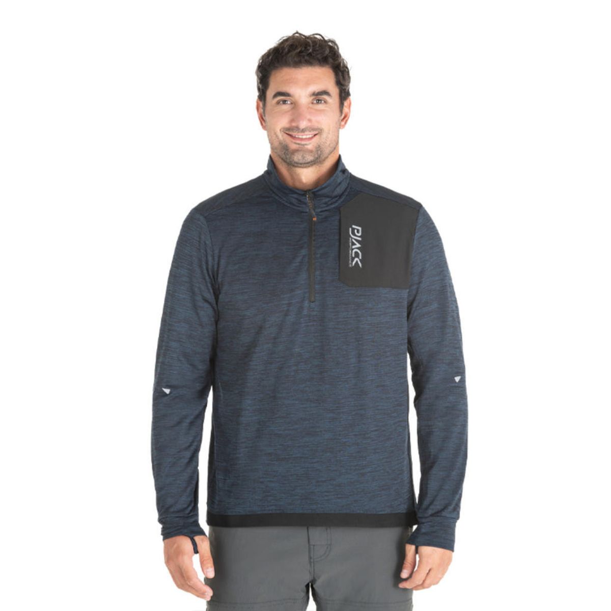 PANAMA JACK - Polerón Hombre Deportivo Azul Panama Jack
