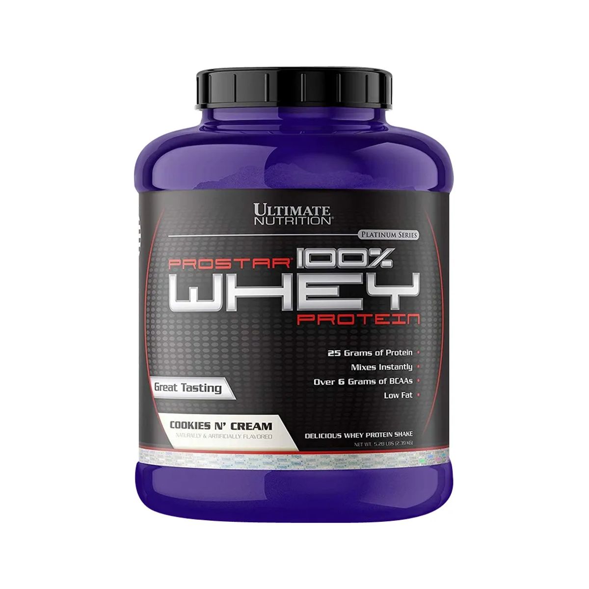 ULTIMATE NUTRITION - Proteina en polvo Whey Ultimate Nutrition Prostar - Cookies & Cream 24 kg 80 servicios
