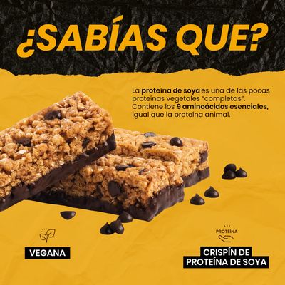 Imagen 2 del producto Barra de proteina Wild Protein - Munchy Chocolate Mani 16 unidades